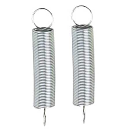 Century Spring 1.88 in. Extension Springs .28 in. OD, 2PK C-73